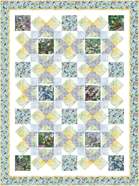 Hidden Oases Downloadable Pattern by Pine Tree Country Quilts