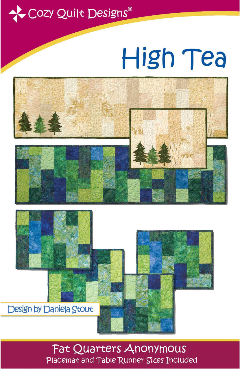 High Tea Downloadable Pattern by Cozy Quilt Designs