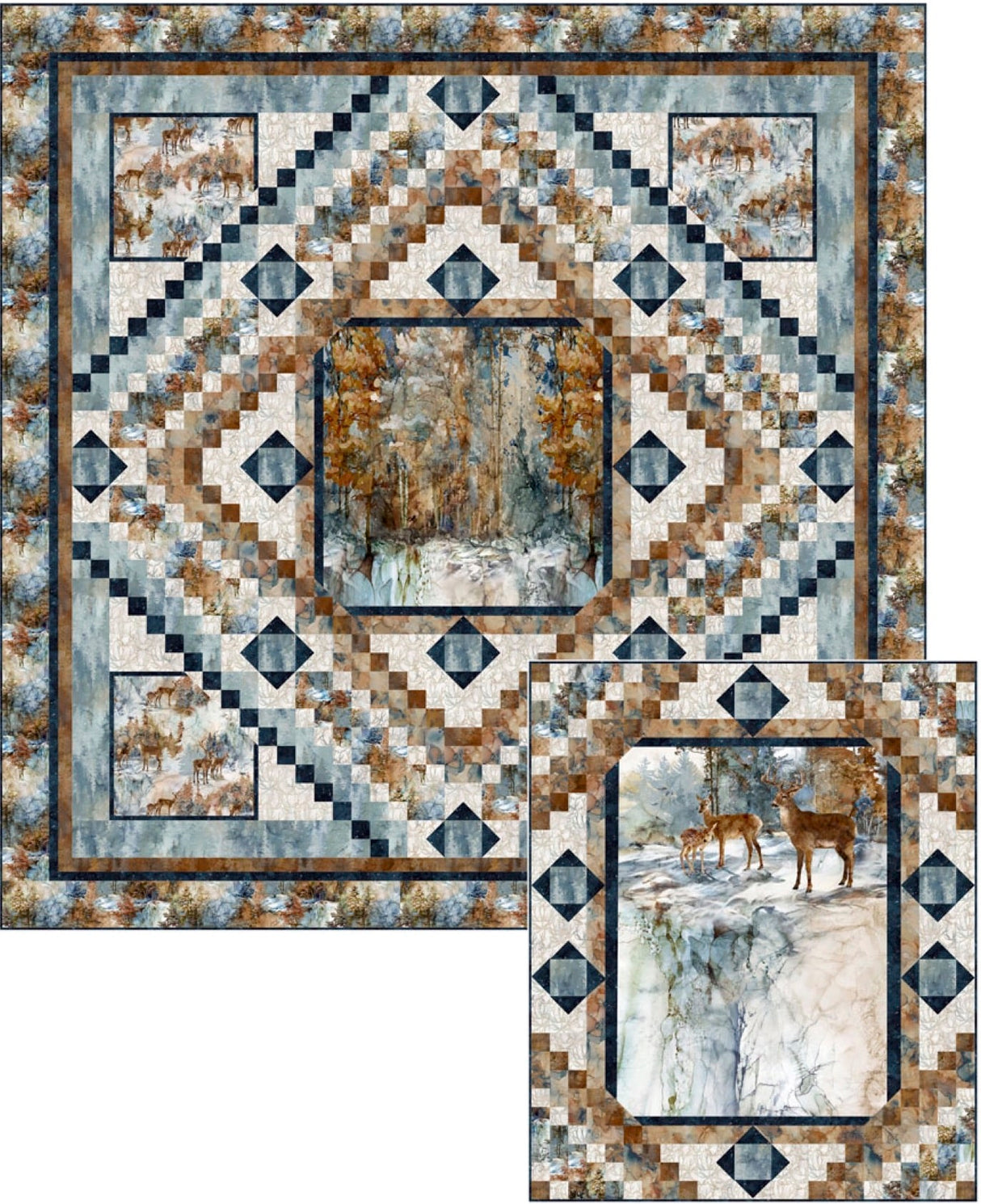 Highland Steps Downloadable Pattern by Pine Tree Country Quilts