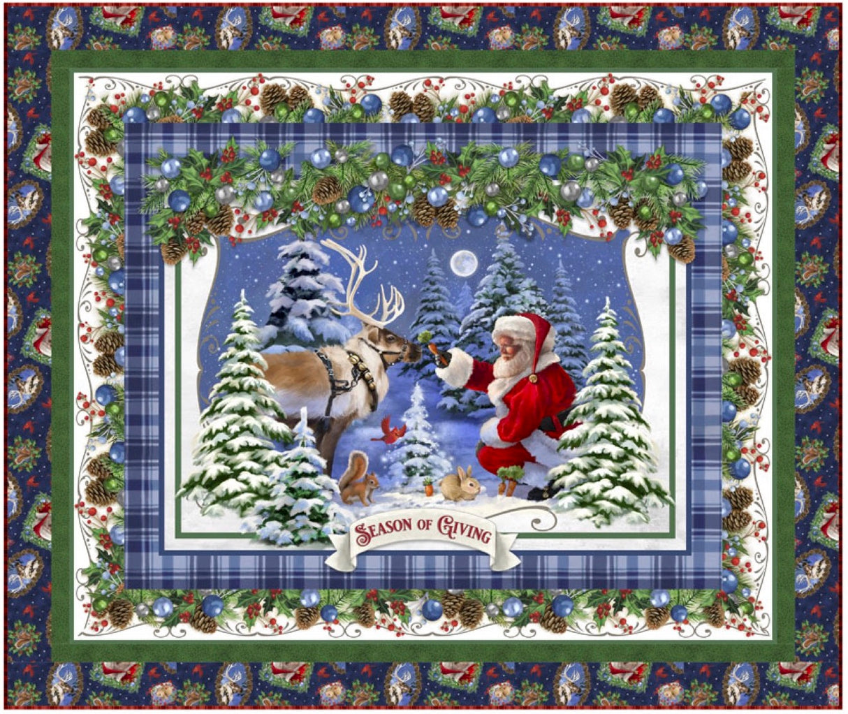 Holiday Frames Downloadable Pattern by Pine Tree Country Quilts