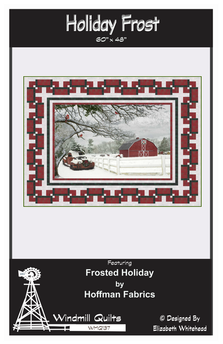 Holiday Frost Downloadable Pattern by Windmill Quilts