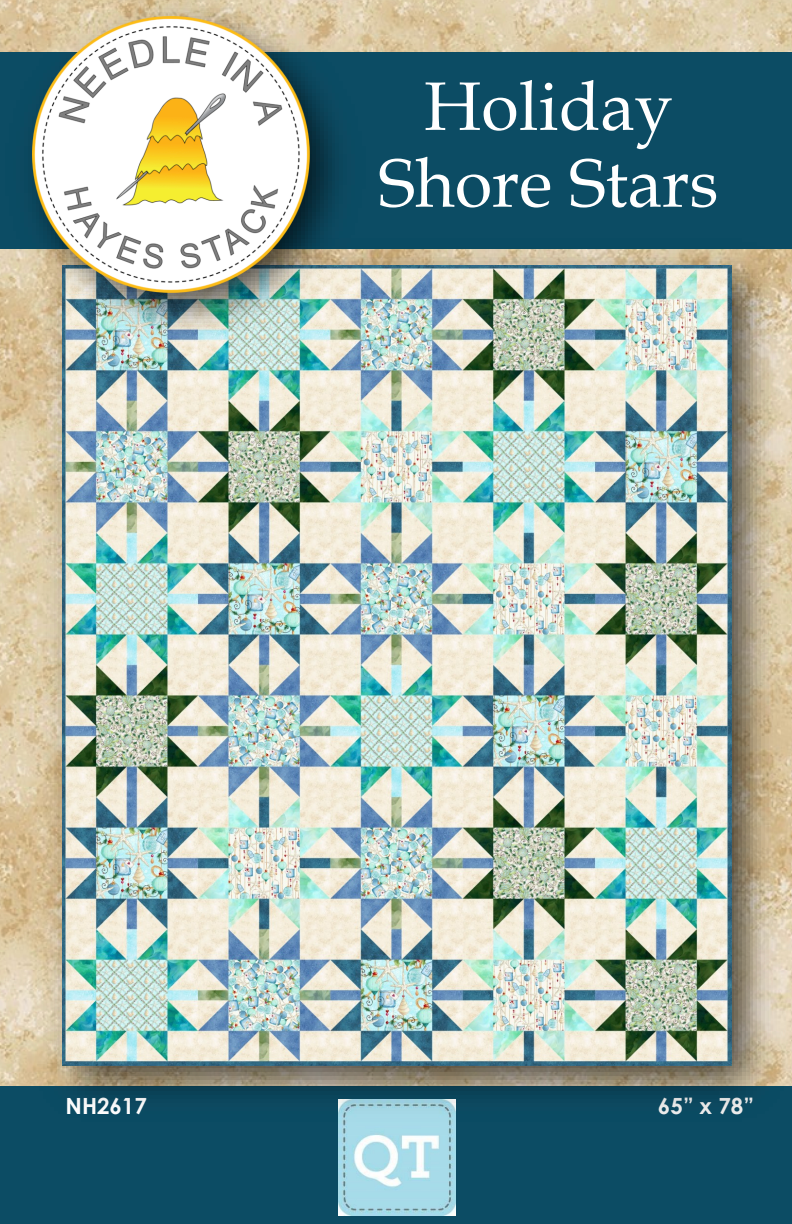 Holiday Shore Stars Downloadable Pattern by Needle In A Hayes Stack