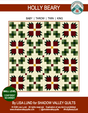 Holly Beary Downloadable Pattern by Shadow Valley Quilts
