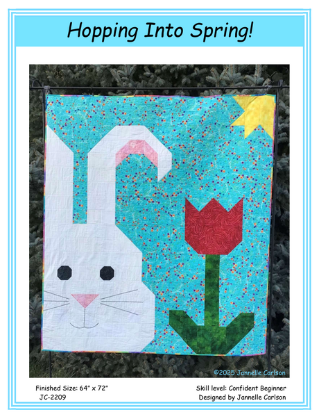 Hopping Into Spring! Downloadable Pattern by Jannelle Carlson 