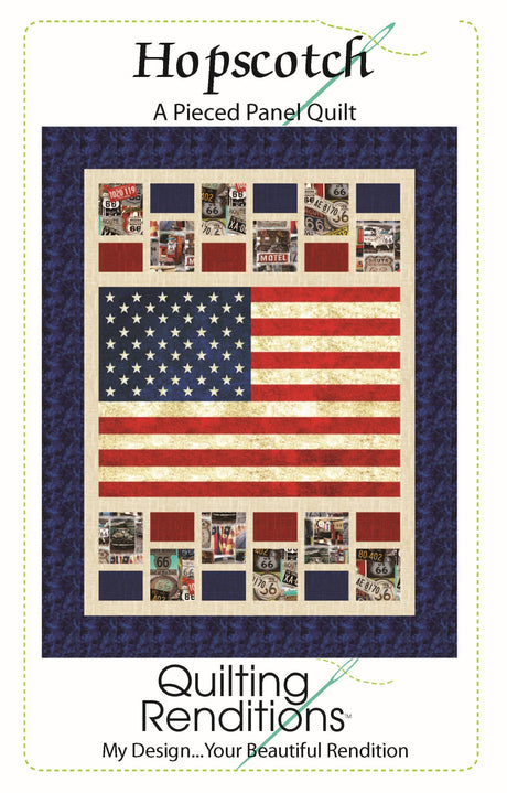 Hopscotch Downloadable Pattern by Quilting Renditions