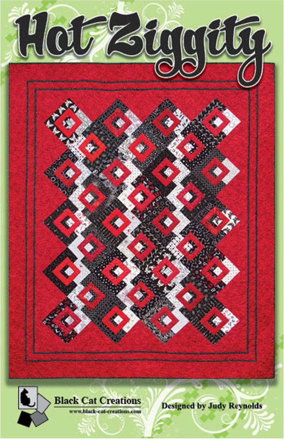 Hot Ziggity Downloadable Pattern by Black Cat Creations