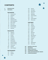 Back of the Knitting the U.S.A. by Weldon Owen