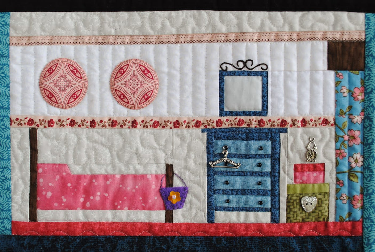 The Dollhouse Downloadable Pattern by Lavenderfield Quilt Design