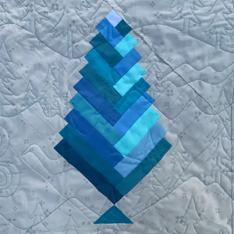 Winter Blues Downloadable Pattern by A Quilted Jewel