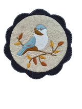 Thrush Mat Downloadable Pattern by Rachels of Greenfield