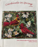 Cardinals in Spring Quilt Pattern