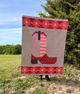 Heartland Boot Downloadable Pattern by Quiltin' Crazy