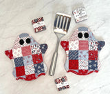Ghostly Hot Pads Downloadable Pattern by J. Minnis Designs