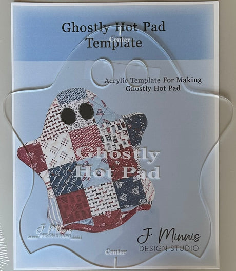 Ghostly Hot Pad Template by J. Minnis Designs