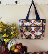 Cheater Print 8 Pocket Tote Bag Pattern by J. Minnis Designs