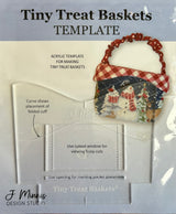 Tiny Treat Baskets Template