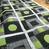 Shadowy Shapes Table Topper Downloadable Pattern by Tulip Square Patterns