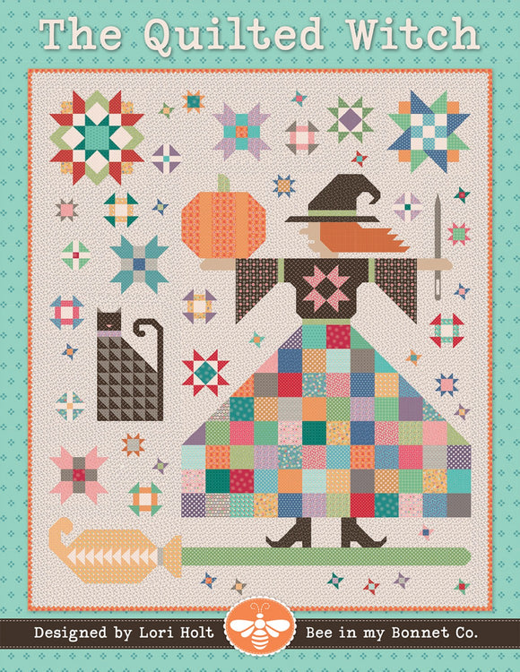 Quilted Witch Quilt Pattern by Its Sew Emma