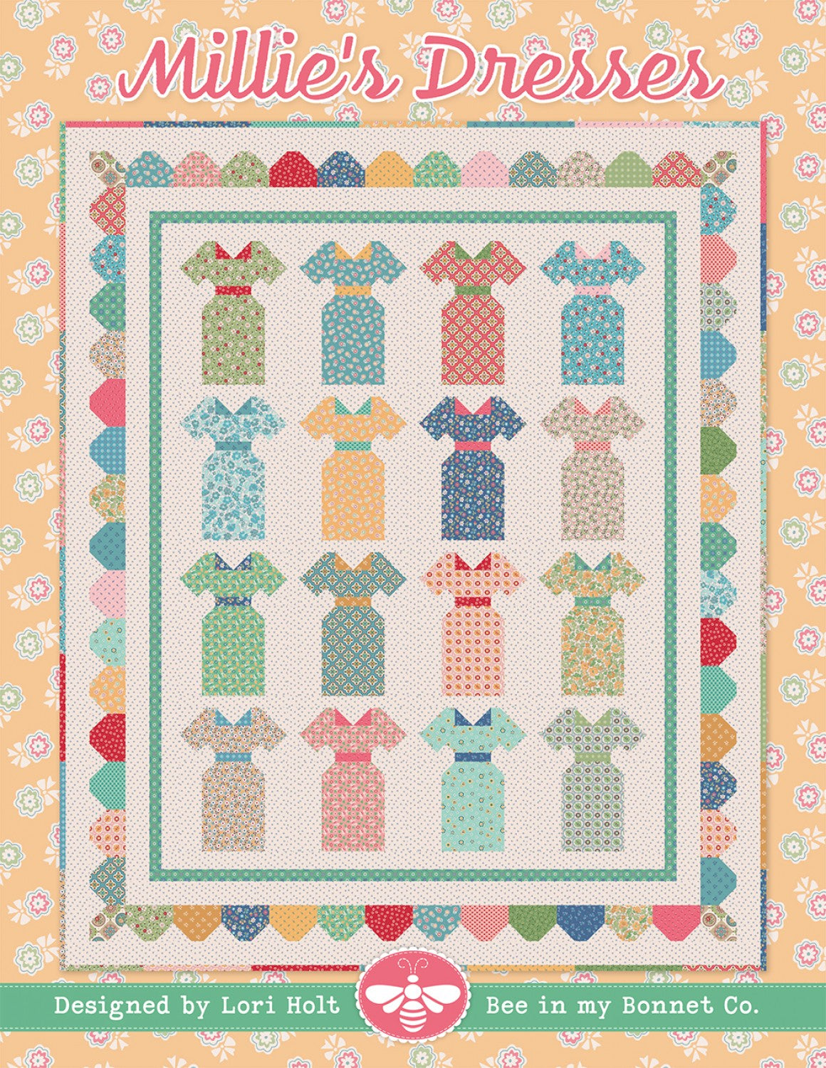 Millie's Dresses Quilt Pattern by Its Sew Emma