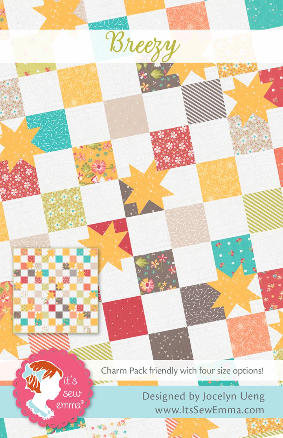 Breezy Quilt Pattern by Its Sew Emma