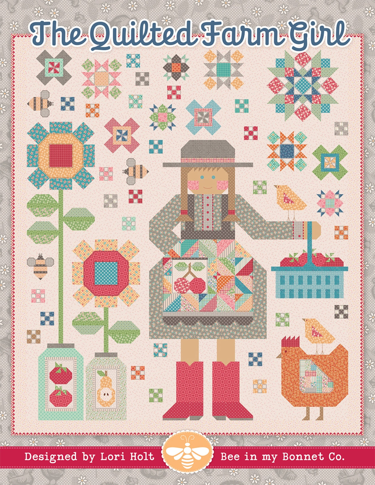 Quilted Farm Girl Quilt Quilt Pattern by It's Sew Emma