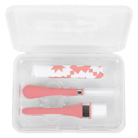 Pink Oh Sew Clean Brush and Cloth Set by Its Sew Emma
