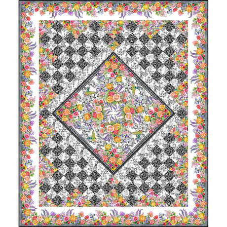 Decoupage Panel Quilt Pattern by In The Beginning Fabrics