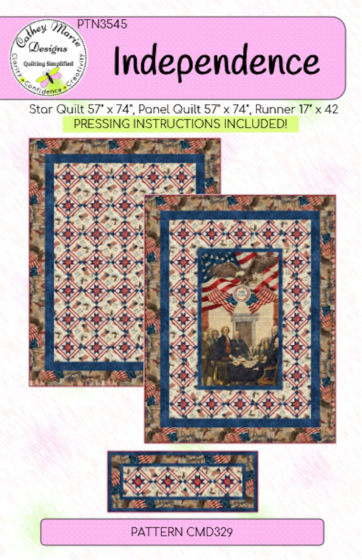 Independence Downloadable Pattern by Cathey Marie Designs