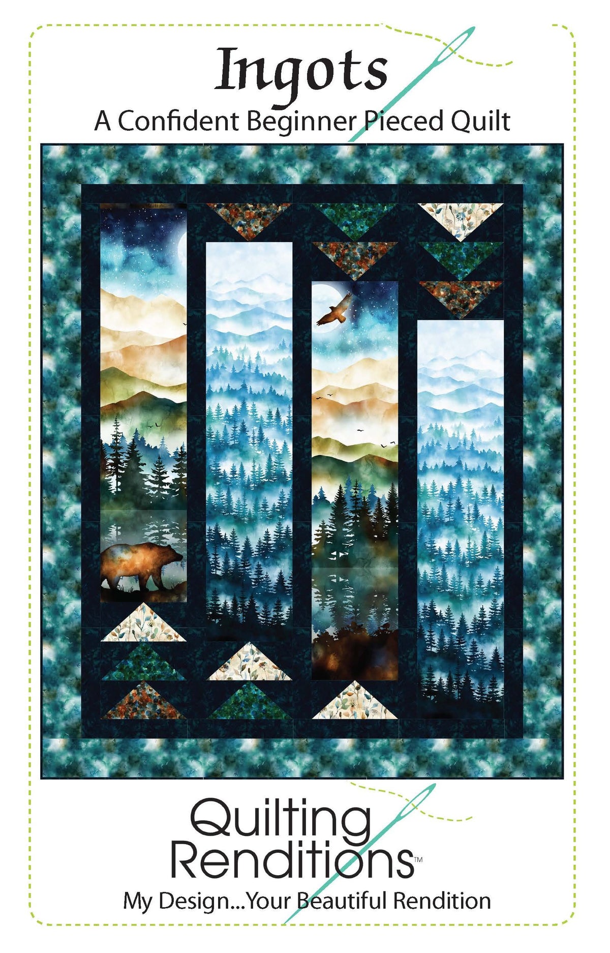 Ingots Pattern by Quilting Renditions