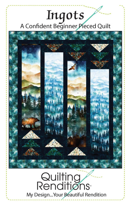 Ingots Pattern by Quilting Renditions