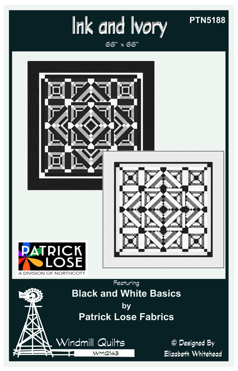Ink and Ivory Downloadable Pattern – Quilting Books Patterns and Notions