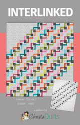 Interlinked Downloadable Pattern by Christa Quilts
