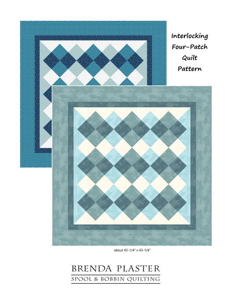 Interlocking Downloadable Pattern by Spool and Bobbin