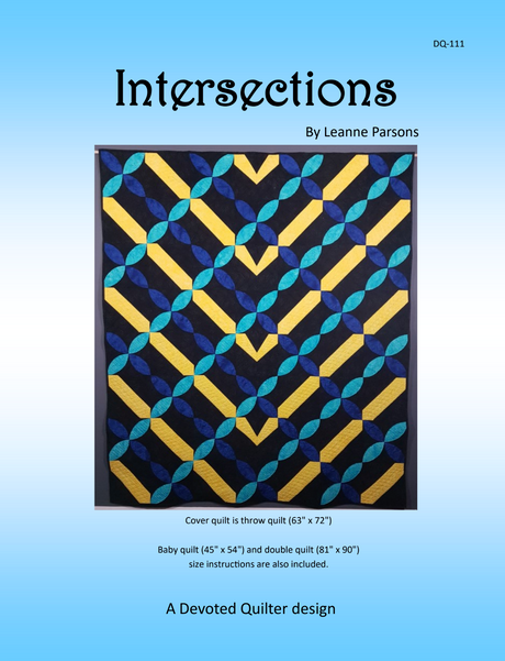 Intersections Downloadable Pattern by Devoted Quilter