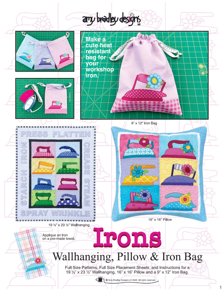 Irons Downloadable Pattern by Amy Bradley Designs
