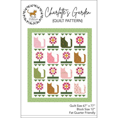 Charlotte's Garden Quilt Pattern - Amanda Niederhauser - Jedi Craft Girl