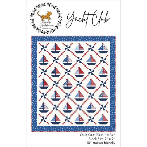Yacht Club quilt pattern by Amanda Niederhauser - Jedi Craft Girl