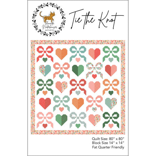 Tie The Knot quilt pattern by Amanda Niederhauser - Jedi Craft Girl