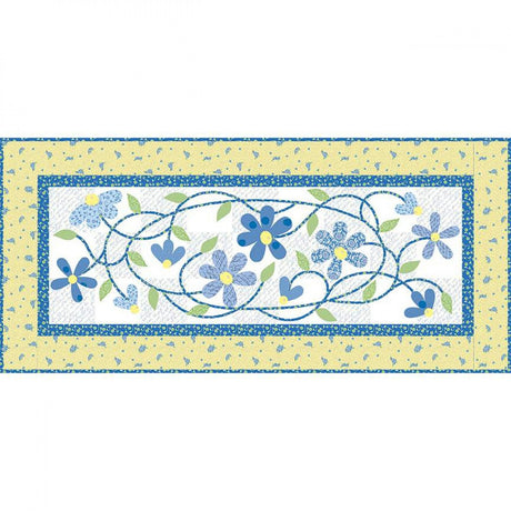 Tangled Daisies Table Runner Pattern by Jillily Studio