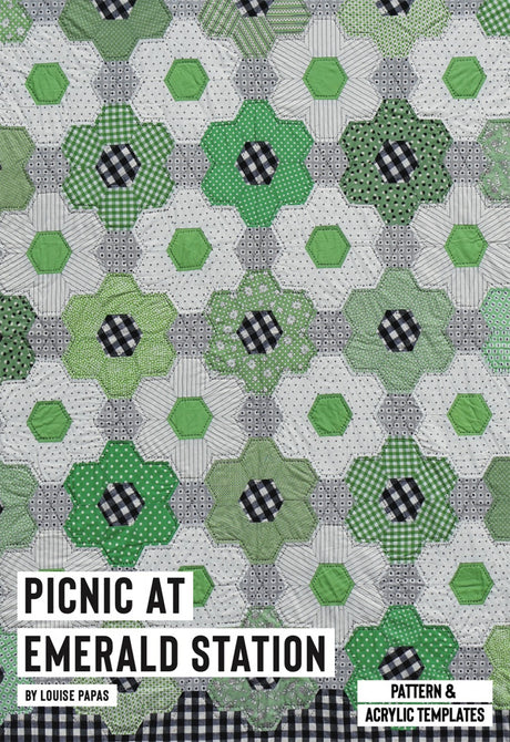Picnic At Emerald Station Quilt Pattern by Jen Kingwell Designs