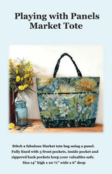 Playing with Panels Market Tote by J. Minnis Designs