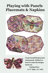 Playing with Panels, Placemats & Napkins Pattern by J. Minnis Designs