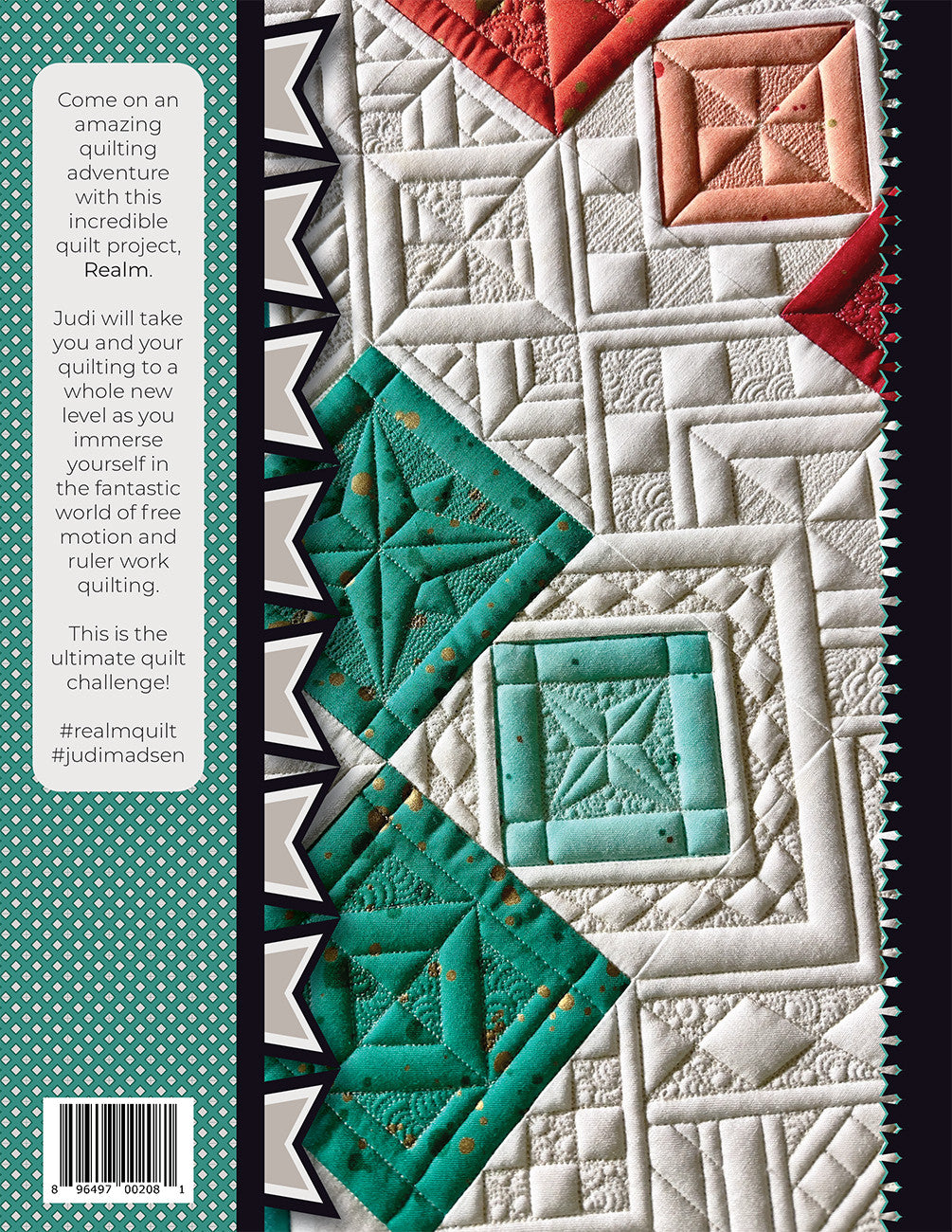 Back of the Realm Quilt Book by Judi Madsen