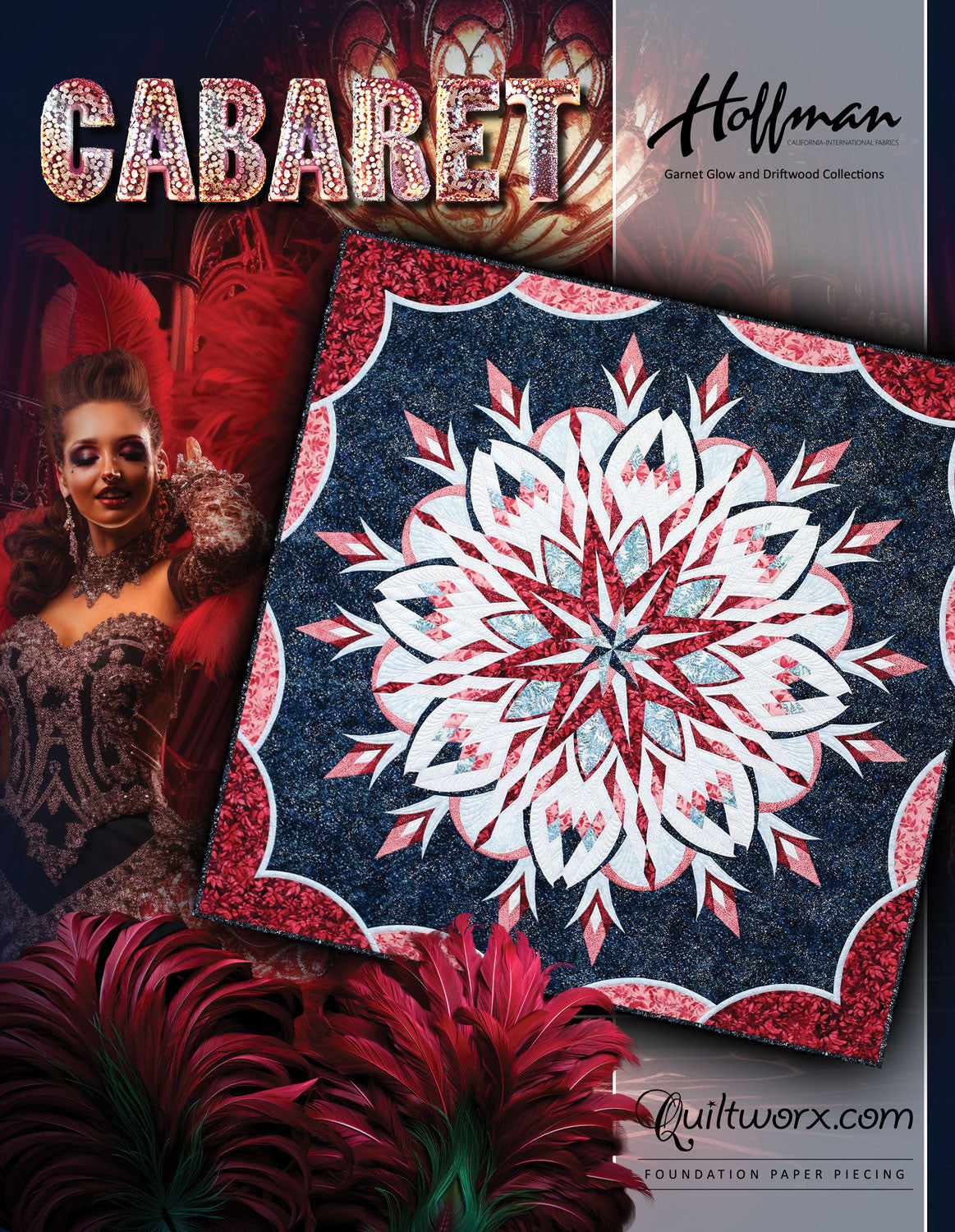 Cabaret Pattern by Quiltworx - Judy Niemeyer