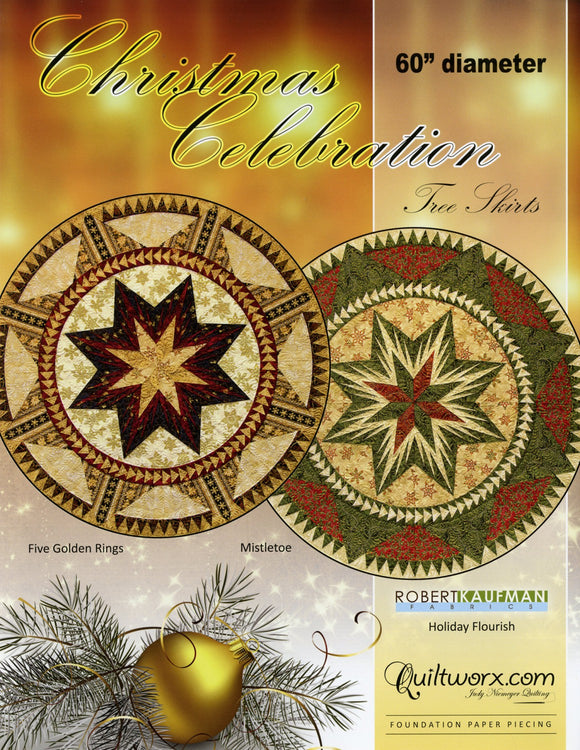 Christmas Celebration Tree Skirts by Quiltworx - Judy Niemeyer