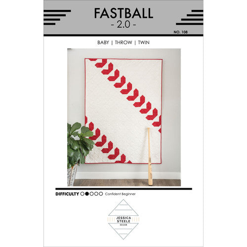 Fastball 2.0 quilt pattern by Jessica Steele Design