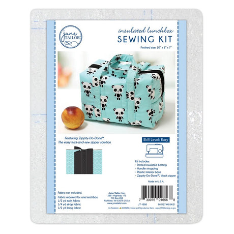 Insulated Lunchbox Sewing Kit with Zippity-Do-Done