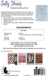 Back of the Jelly Shots Downloadable Pattern by Black Cat Creations