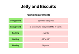 Back of the Jelly and Biscuits Downloadable Pattern by Snuggle Bug Stitching