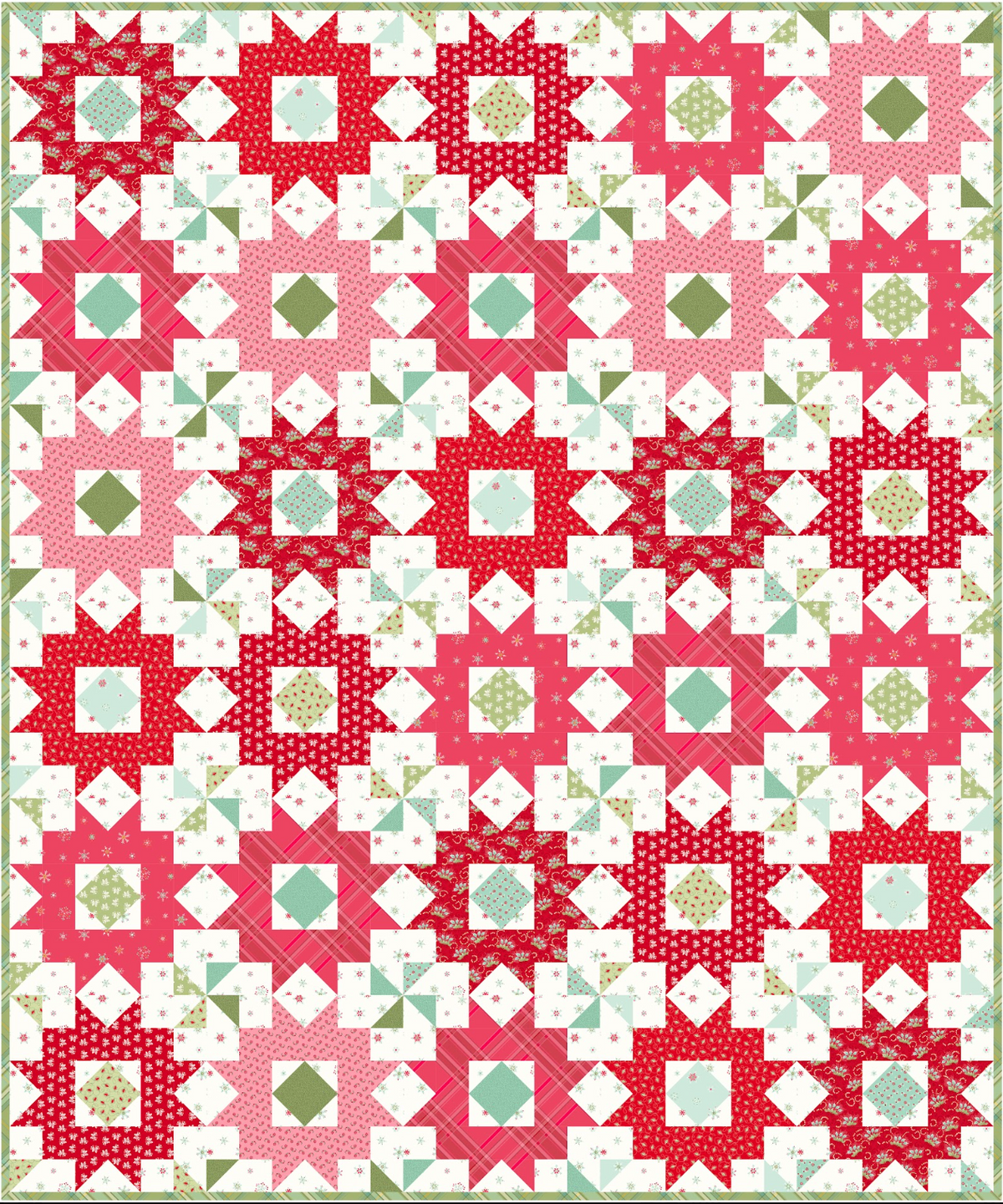Jollyberry Jingle Downloadable Pattern by Needle In A Hayes Stack